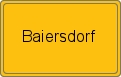 Ortsschild von Baiersdorf
