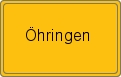 Ortsschild von Öhringen