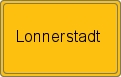Ortsschild von Lonnerstadt