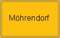 Ortsschild von Möhrendorf