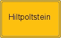 Ortsschild von Hiltpoltstein