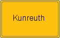 Ortsschild von Kunreuth