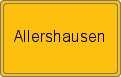 Ortsschild von Allershausen