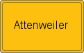 Ortsschild von Attenweiler