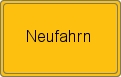 Ortsschild von Neufahrn