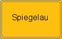 Ortsschild von Spiegelau