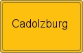 Ortsschild von Cadolzburg
