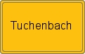 Ortsschild von Tuchenbach
