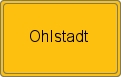 Ortsschild von Ohlstadt