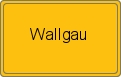 Ortsschild von Wallgau