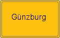 Ortsschild von Günzburg