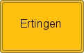 Ortsschild von Ertingen