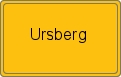 Ortsschild von Ursberg