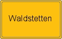 Ortsschild von Waldstetten