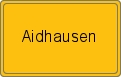 Ortsschild von Aidhausen