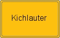 Ortsschild von Kichlauter