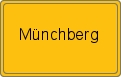 Ortsschild von Münchberg