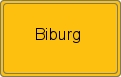 Ortsschild von Biburg