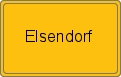 Ortsschild von Elsendorf