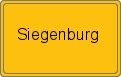Ortsschild von Siegenburg