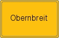 Ortsschild von Obernbreit