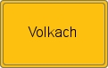 Ortsschild von Volkach