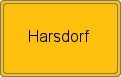 Ortsschild von Harsdorf