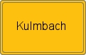Ortsschild von Kulmbach