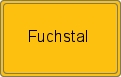 Ortsschild von Fuchstal