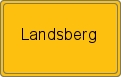 Ortsschild von Landsberg