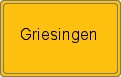 Ortsschild von Griesingen