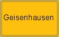 Ortsschild von Geisenhausen