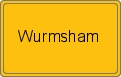 Ortsschild von Wurmsham