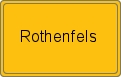 Ortsschild von Rothenfels