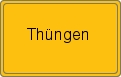 Ortsschild von Thüngen