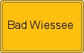 Ortsschild von Bad Wiessee