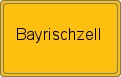 Ortsschild von Bayrischzell