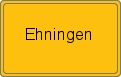 Ortsschild von Ehningen