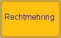 Ortsschild von Rechtmehring