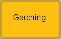 Ortsschild von Garching