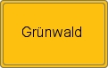 Ortsschild von Grünwald