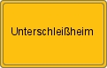 Ortsschild von Unterschleißheim