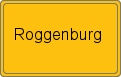 Ortsschild von Roggenburg