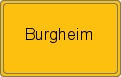 Ortsschild von Burgheim