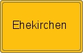 Ortsschild von Ehekirchen