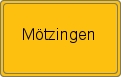 Ortsschild von Mötzingen