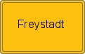 Ortsschild von Freystadt