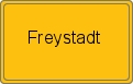 Ortsschild von Freystadt