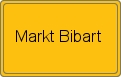 Ortsschild von Markt Bibart