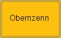 Ortsschild von Obernzenn